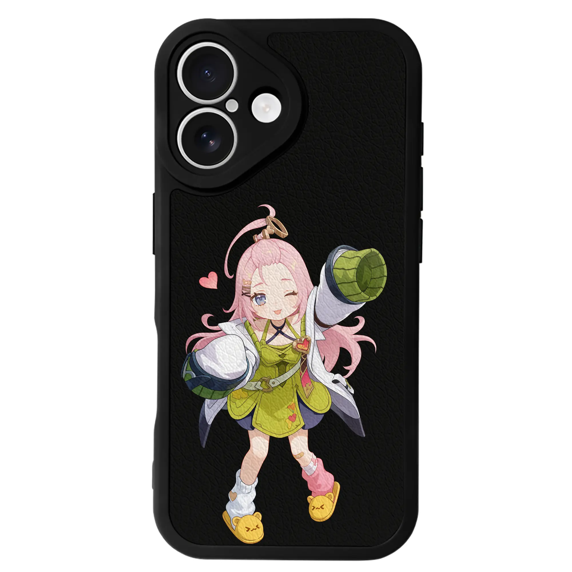 原 神 グッズ アイノ - IPhone 16シリーズ対応 ・ シリコンスマホケース ・ レザー調 ・ 高精度フィット ・ 耐衝撃 ・ ワイヤレス充電対応 ・ 精密カット